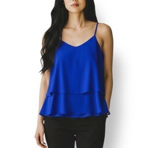 4/$20 Annabella Strappy Layered Camisole